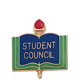 Student Council School Lapel Pin