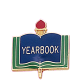 Yearbook School Lapel Pin