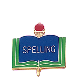 Spelling School Lapel Pin