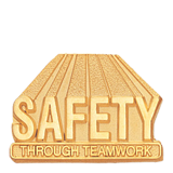 Safety Through Teamwork Lapel Pin