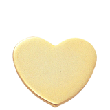Gold Heart of Love Lapel Pin