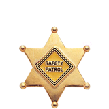 Safety Patrol Lapel Pin