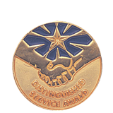 Distinguished Service Lapel Pin