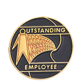 Outstanding Employee Lapel Pin