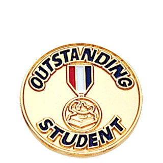 Outstanding Student Lapel Pin