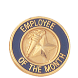 Employee of the Month Lapel Pin