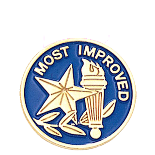 Most Improved Lapel Pin