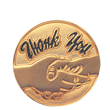 Thank You Handshake Lapel Pin