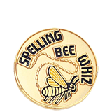 Spelling Bee Whiz Lapel Pin