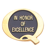 In Honor of Excellence Lapel Pin