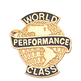 World Performance Class Lapel Pin