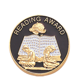 Reading Award School Lapel Pin