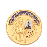 Creative Art Award Lapel Pin