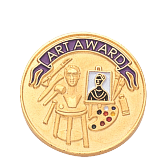 Creative Art Award Lapel Pin