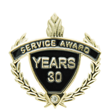 30 Years Service Award Lapel Pin