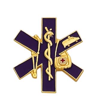 E.M.S Paramedic Lapel Pin
