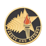 Above and Beyond Lapel Pin