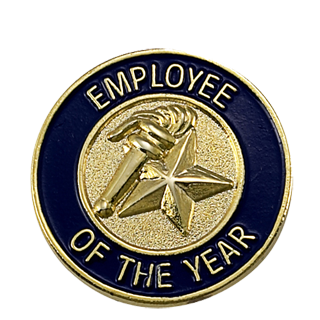 Employee of the Year Lapel Pin