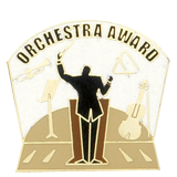 Orchestra Award Music Lapel Pin