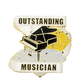 Outstanding Musician Lapel Pin