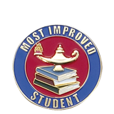 Most Improved Student Lapel Pin