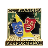 Drama Outstanding Performance Lapel Pin