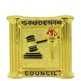 Student Council School Lapel Pin