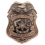Police Officer Badge Lapel Pin