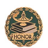 Scholastic School Honor Lapel Pin