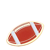 Football Color Lapel Pin