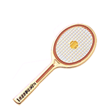 Tennis Color Lapel Pin