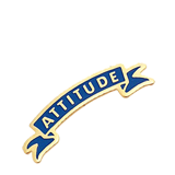 Good Attitude Lapel Pin