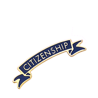 Good Citizenship Lapel Pin
