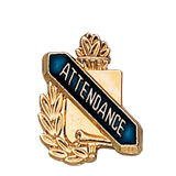 Academic Attendance Lapel Pin