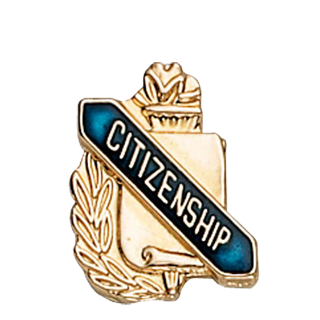 Academic Citizenship Lapel Pin
