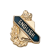 Academic English Lapel Pin