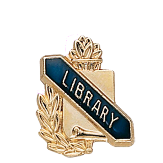 Academic Library Lapel Pin