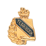 Academic Yearbook School Lapel Pin