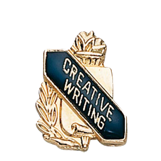 Academic Creative Writing Lapel Pin