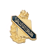 Academic Salutatorian Lapel Pin