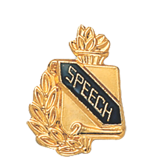 Academic Speech Lapel Pin