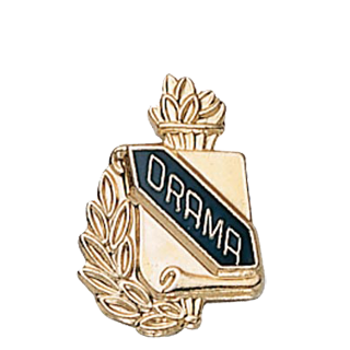 Academic Drama Lapel Pin