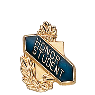 Academic Honor Student Lapel Pin