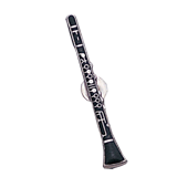 Clarinet Music Lapel Pin