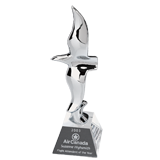 Chrome Metal Flying Eagle Award