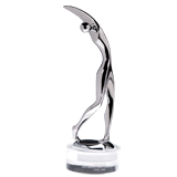 Chrome Metal Superstar Trophy