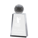 Crystal Golfball Block Award