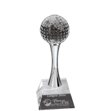 Crystal Golfball Stand Award