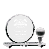 Crystal Golfball Tee Award