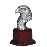 Silver Eagle Head Trophy - 8.5